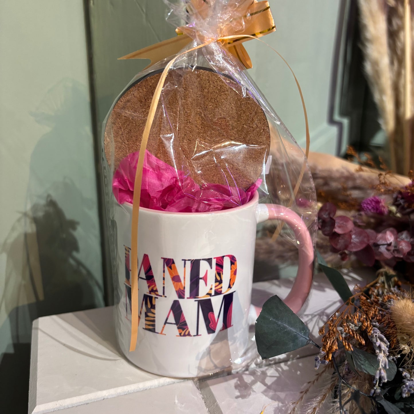 Paned Mam - Coaster and Mug set