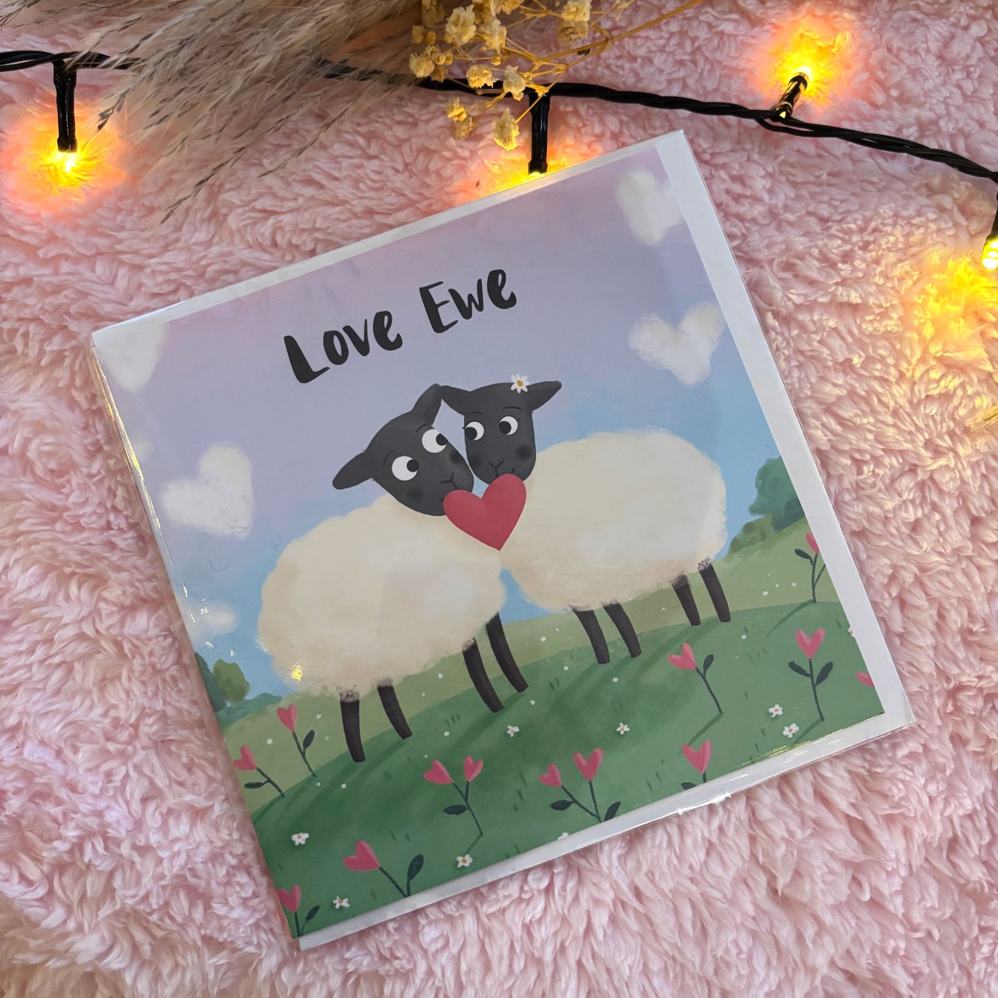 ‘Love Ewe’ Greeting Square Card