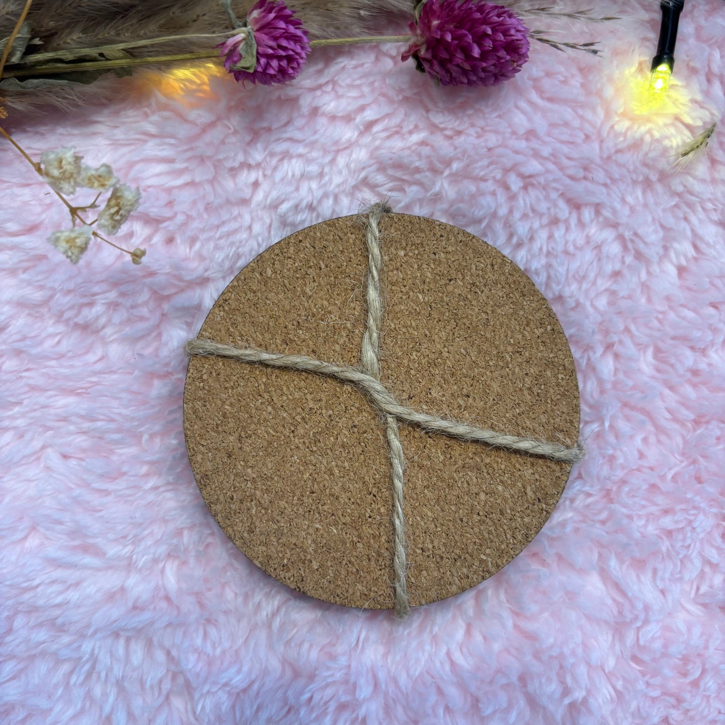 Set of 4 Red Carthen Coasters