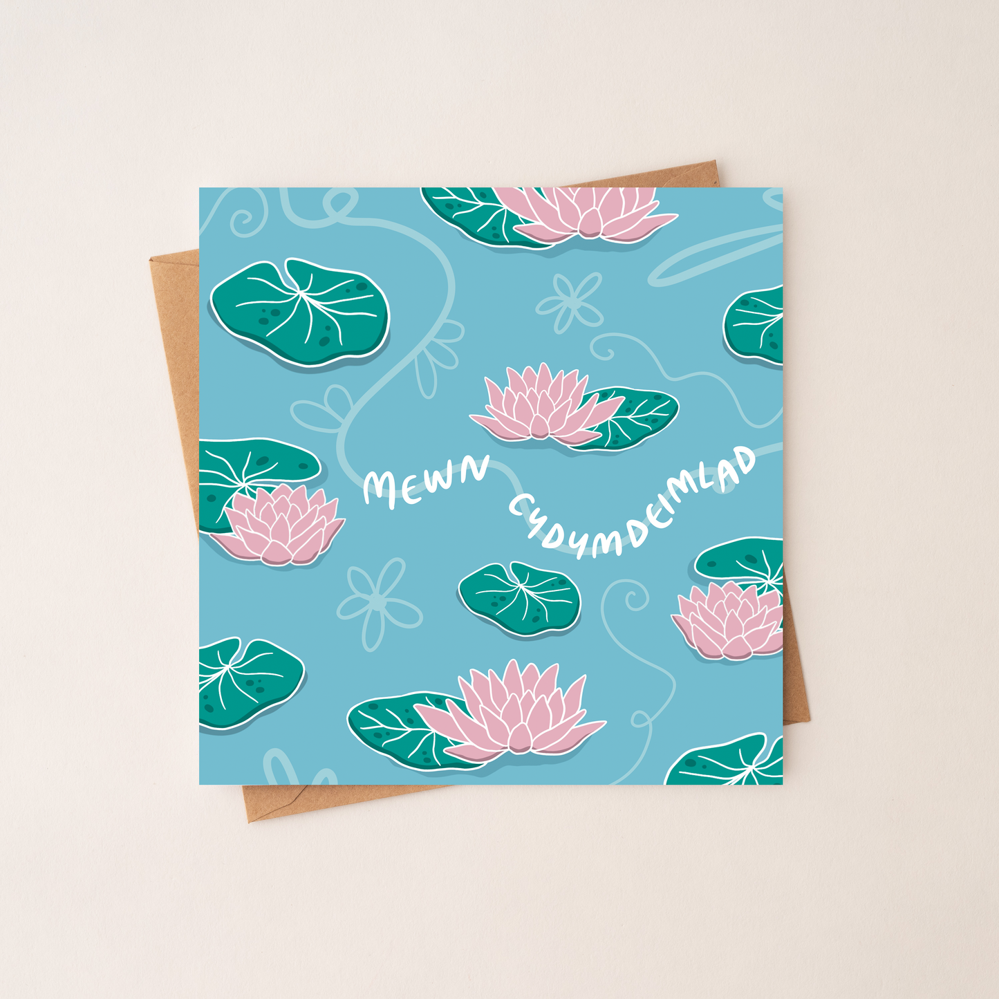 Mewn Cydymdeimlad - Welsh Sympathy Card