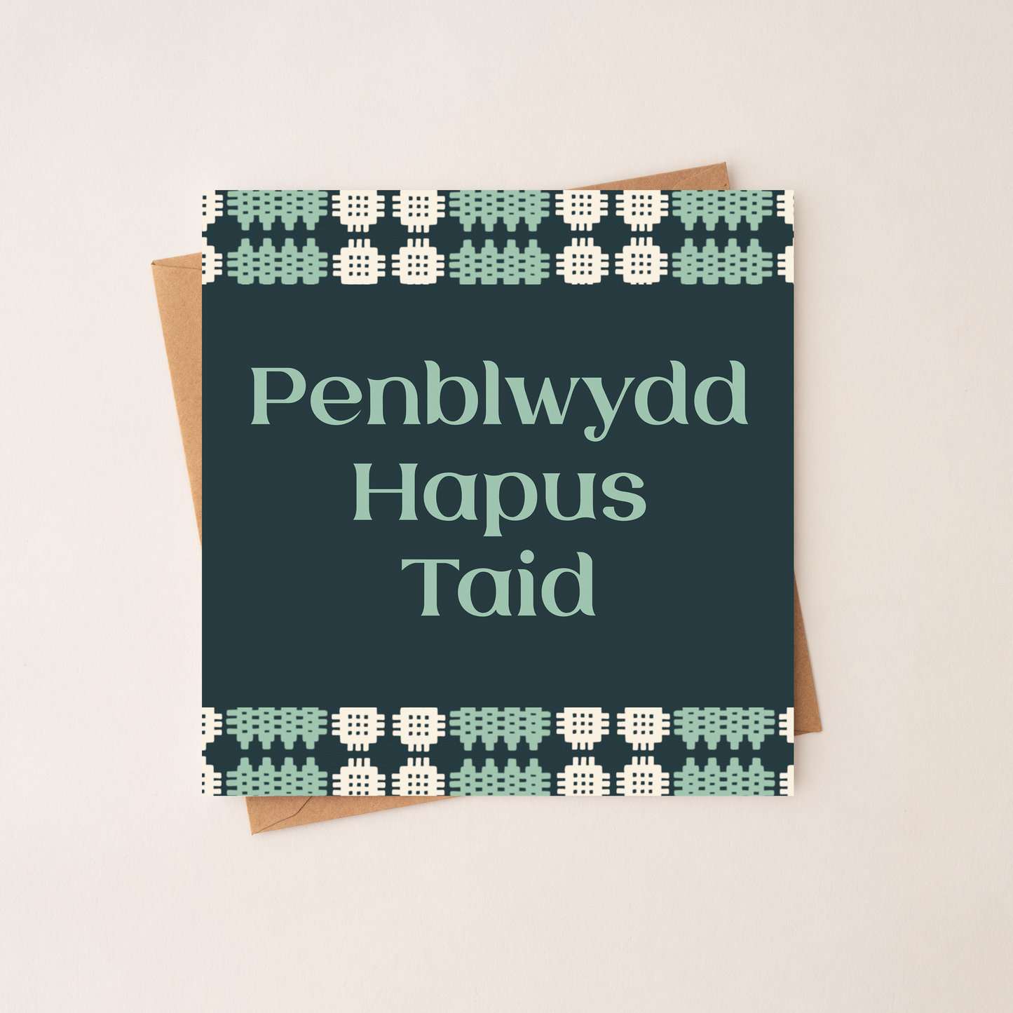 Taid Penblwydd Hapus - Welsh Grandad Birthday Card