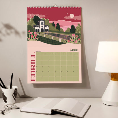 PRE ORDER - Limited Edition Whimsy Welsh 2027 A3 Wall Calendar