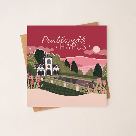 Bodnant Penblwydd Hapus - Welsh Birthday Card