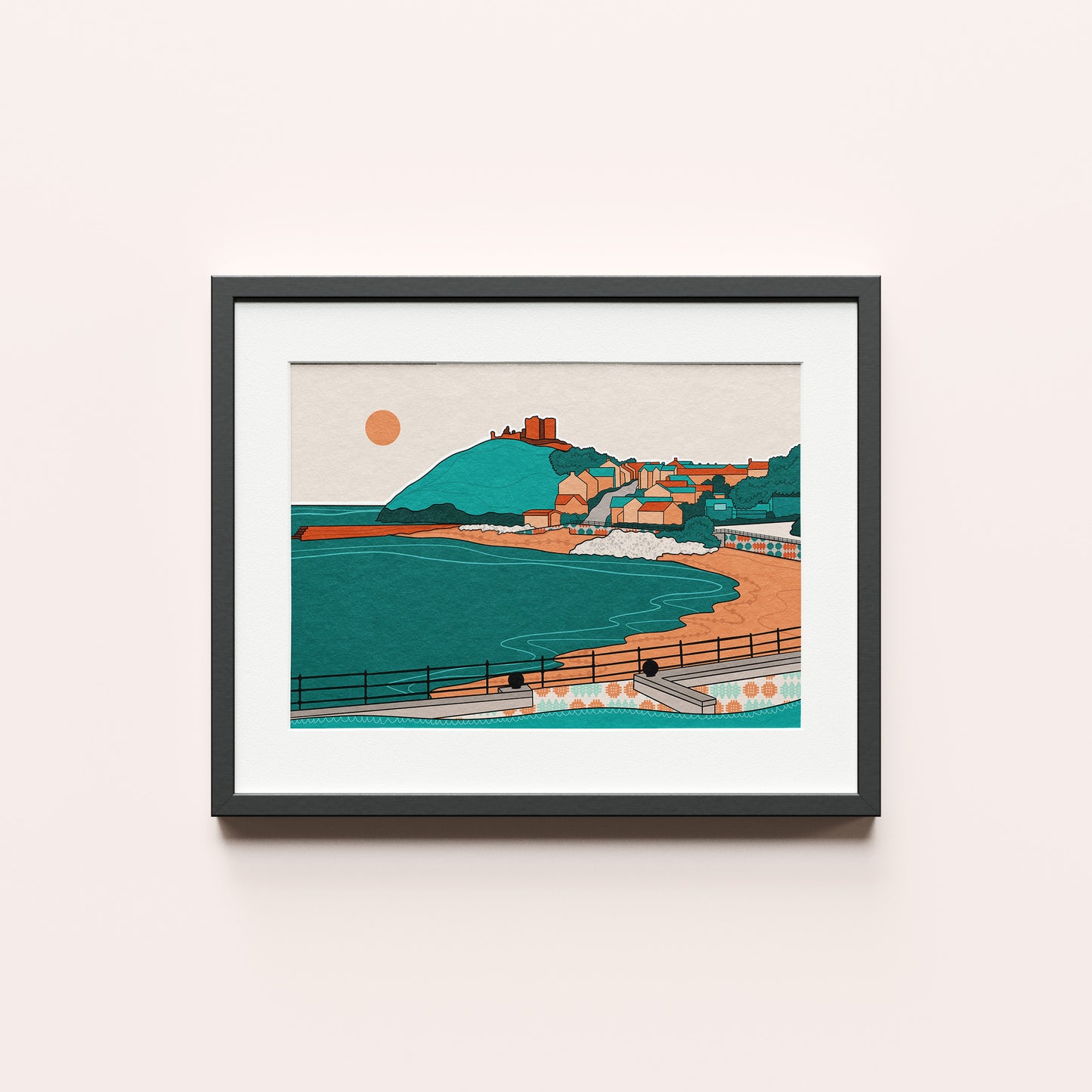 'Criccieth' Unframed Print