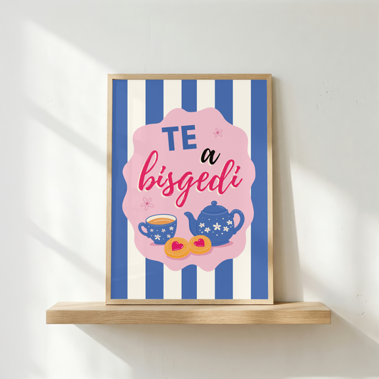 'Tê a bisgedi' - UNFRAMED art print