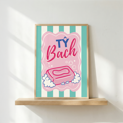 'Tŷ Bach' -UNFRAMED art print