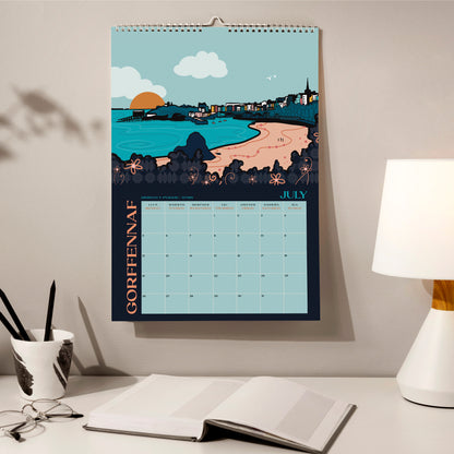PRE ORDER - Limited Edition Whimsy Welsh 2027 A3 Wall Calendar
