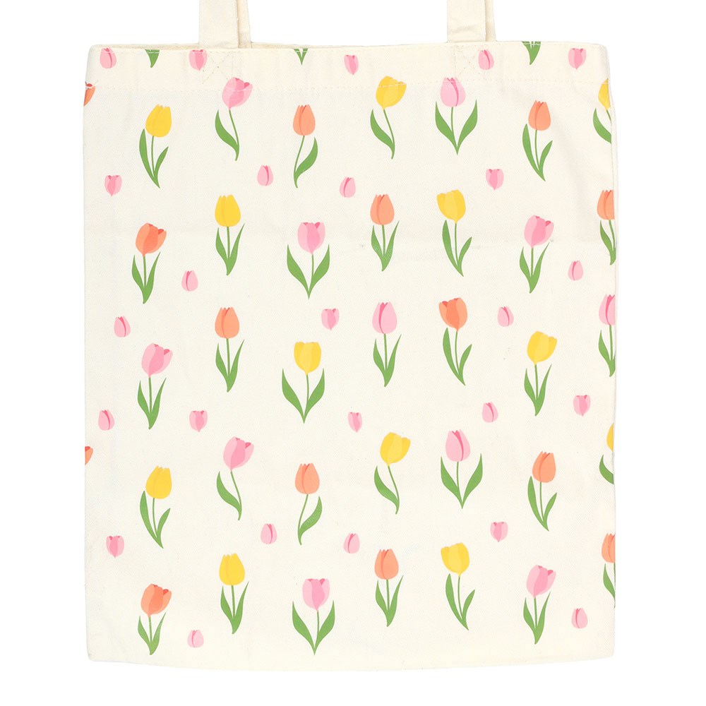 Tulip Print Tote Bag
