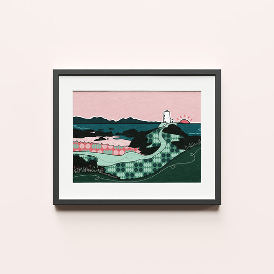 'Ynys Llanddwyn' Unframed Print