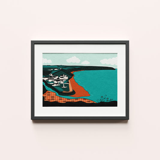 'Aberdaron' Unframed Print