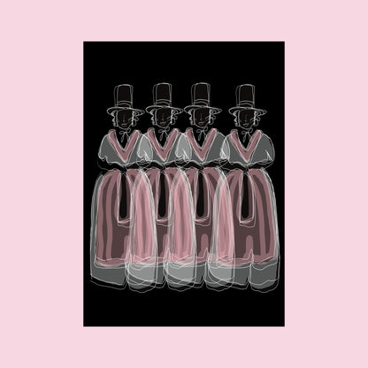 Welsh Ladies - Unframed Print